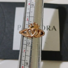 Load image into Gallery viewer, Pandora Rose ™ United Regal Hearts Ring 187685, size 6
