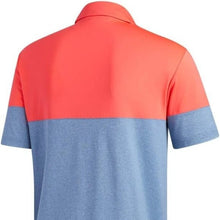 Load image into Gallery viewer, Adidas Golf Ult Blocked Polo, Dark Marine/Shock Red, Size Medium

