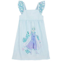 Load image into Gallery viewer, Disney Store Girls Frozen 2 Character Elsa Pajamas Dress Nightgown, Size 3
