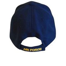 Load image into Gallery viewer, USAF U.S. Air Force Retired Military adjustable Ball Caps Hats, Set of 2
