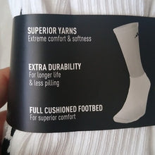 Load image into Gallery viewer, Adidas Men's Cushioned Crew Socks, 6 pair
