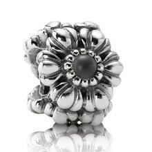 Load image into Gallery viewer, Pandora Sterling Silver June Birthday Blooms Bead w/ Grey Moonstone - 790580msg
