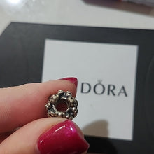 Load image into Gallery viewer, Pandora Sterling Silver June Birthday Blooms Bead w/ Grey Moonstone - 790580msg
