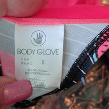 Load image into Gallery viewer, Body Glove Solo Underwire D Cup Bikini Top Swimsuit, Black Watermelon
