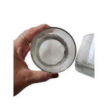 Load image into Gallery viewer, Jim Beam Frosted Logo  8 Oz Lowball Whiskey Glasses, Set Of 2
