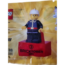 Load image into Gallery viewer, New! Fire Chief LEGO 2855045 Bricktober(Week 3) NIP 7 Pieces 2010 Sealed Polybag

