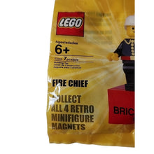 Load image into Gallery viewer, New! Fire Chief LEGO 2855045 Bricktober(Week 3) NIP 7 Pieces 2010 Sealed Polybag
