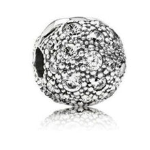 Load image into Gallery viewer, Pandora Cosmic Stars Sterling Silver Clear CZ Clip  791286CZ
