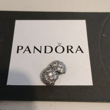 Load image into Gallery viewer, Pandora Cosmic Stars Sterling Silver Clear CZ Clip  791286CZ
