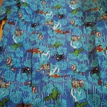 Load image into Gallery viewer, Marvel Comics Superheroes Hawaiian Button down Shirt, Blues Multicolor, Medium
