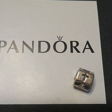 Load image into Gallery viewer, Pandora Sterling Silver 7.0&quot; Starter Bracelet w/Faith, Hope + Love Charm  790119
