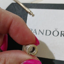 Load image into Gallery viewer, Pandora Sterling Silver Coiled Snake Charm  790171
