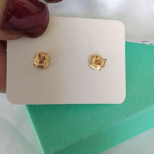 Load image into Gallery viewer, Sterling Silver Vermeil Icy CZ Earrings
