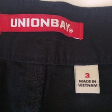 Load image into Gallery viewer, Unionbay Juniors  Elsie 5" Shorts,  Black, Size 3
