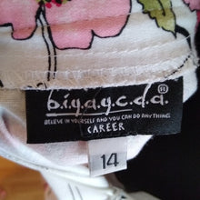 Load image into Gallery viewer, b.i.y.a.y.c.d.a. Women&#39;s Floral Skirt, Mulitcolored,  Size 14
