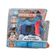 Load image into Gallery viewer, Rusty Rivets Flying Kart + Balloon Blaster Toys
