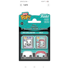 Load image into Gallery viewer, Funko Bitty POP! Nightmare Before Christmas 2x  2Pack - Jack Sally Oogie &amp; Zero
