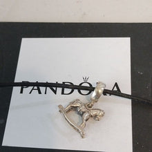 Load image into Gallery viewer, Pandora Retired Sterling Silver Rocking Horse Animal Bead - 791413
