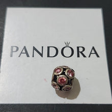 Load image into Gallery viewer, Pandora Sterling Silver Whimsical Lights Charm with Salmon Zirconia - 791153czs
