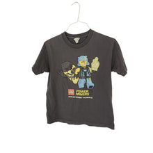 Load image into Gallery viewer, Lego Official Club Member T-shirt Power Miners, Grey, Size Youth Medium 8
