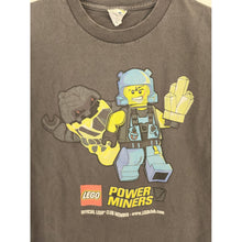 Load image into Gallery viewer, Lego Official Club Member T-shirt Power Miners, Grey, Size Youth Medium 8

