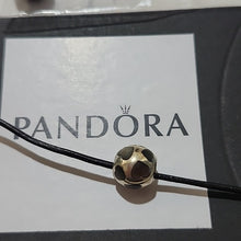 Load image into Gallery viewer, Pandora Love Me Black Mother of Pearl Hearts Charm 925 ALE 790398mpb
