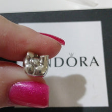 Load image into Gallery viewer, Pandora Retired Sterling Silver Lucky Elephant Animal Charm - 791902
