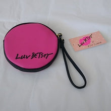 Load image into Gallery viewer, Last One! Luv Betsey Hot Pink Bear Coin Purse Wristlet NWOT
