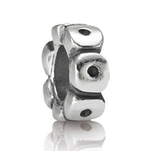 Load image into Gallery viewer, Pandora Retired Sterling Silver Owl Eyes Spacer - 790232
