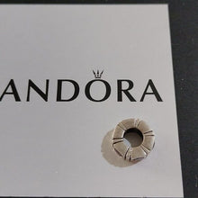 Load image into Gallery viewer, Pandora Sterling Silver Amethyst CZ Trinity Spacer - 790368ACZ
