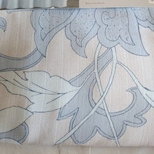 Load image into Gallery viewer, Natori Ember Shower Curtain, 72" x 72", soft Blues + Grey, Asian Floral design
