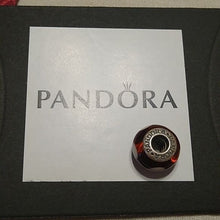 Load image into Gallery viewer, Pandora Violet Murano Glass Charm 925 ALE #790659
