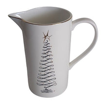 Load image into Gallery viewer, Servappetit Christmas Tree 60 oz Pitcher + Mugs w/ matching service tray
