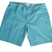 Load image into Gallery viewer, Goodfellow &amp; Co. Linden Flat Front Shorts, Turquoise, 42 Waist
