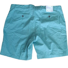 Load image into Gallery viewer, Goodfellow &amp; Co. Linden Flat Front Shorts, Turquoise, 42 Waist
