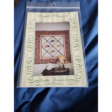 Load image into Gallery viewer, SIMPLE PLEASURES QUILT PATTERN ~ SPRING FANCY ~ HATS ~ WALL HANGING ~ 37" x 37"
