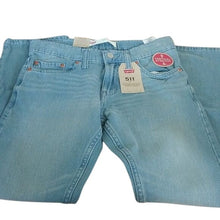 Load image into Gallery viewer, Levi's Big Boys 511 Slim Stretch Denim Blue Jeans, Perlata, 12 Regular 26x26
