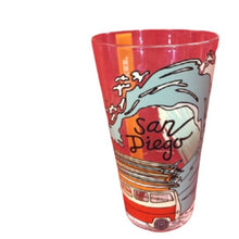 Load image into Gallery viewer, Starbucks San Diego Tall Glass (1) BNWT California Beach
