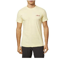 Load image into Gallery viewer, O'Neill Men's Garment Dye Pocket Logo S/S Trifecta Tee, Pale Yellow, Medium

