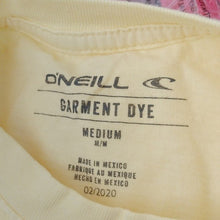 Load image into Gallery viewer, O'Neill Men's Garment Dye Pocket Logo S/S Trifecta Tee, Pale Yellow, Medium
