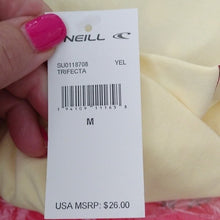 Load image into Gallery viewer, O'Neill Men's Garment Dye Pocket Logo S/S Trifecta Tee, Pale Yellow, Medium
