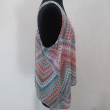 Load image into Gallery viewer, American Rag Sleeveless Racerback Top, Southwestern Pattern + Colors, Size Large
