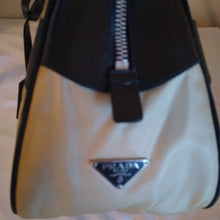 Load image into Gallery viewer, PRADA Milano Nylon &amp; Smooth Leather Bowler Bag
