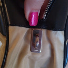 Load image into Gallery viewer, PRADA Milano Nylon &amp; Smooth Leather Bowler Bag
