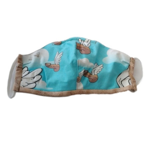 Flying Penis Dick Mask 6 Feet People Reversible #F