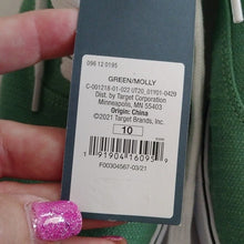 Load image into Gallery viewer, Universal Thread Women's Vulcanized Molly Sneakers, Green, size 10
