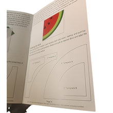 Load image into Gallery viewer, Sliced - Quilt Pattern by Slice of Pi Watermelon 30x30  or 60x60
