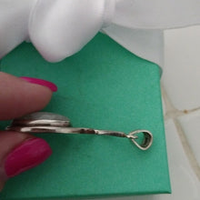 Load image into Gallery viewer, Artisan Made Sterling Silver Oval Moonstone Pendant
