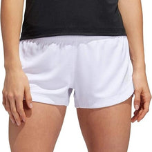 Load image into Gallery viewer, adidas Women&#39;s 3-Stripes Knit Shorts (White, Large)
