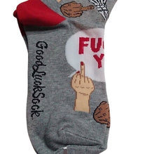 Load image into Gallery viewer, 2 Pair Naughty STFU Eff You Socks Adult Size 5-9
